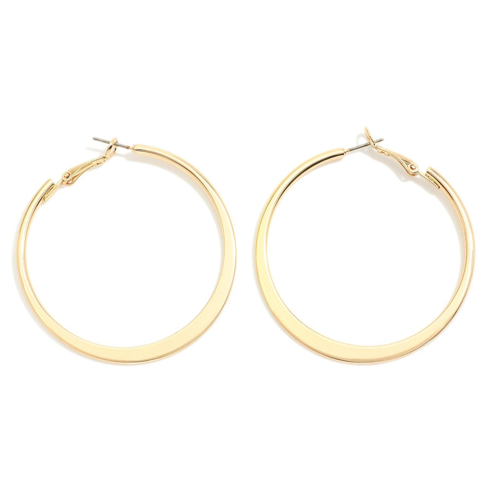 Sleek Edge Hoops
