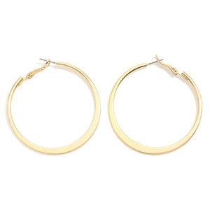 Sleek Edge Hoops