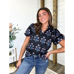 Noir Garden Top