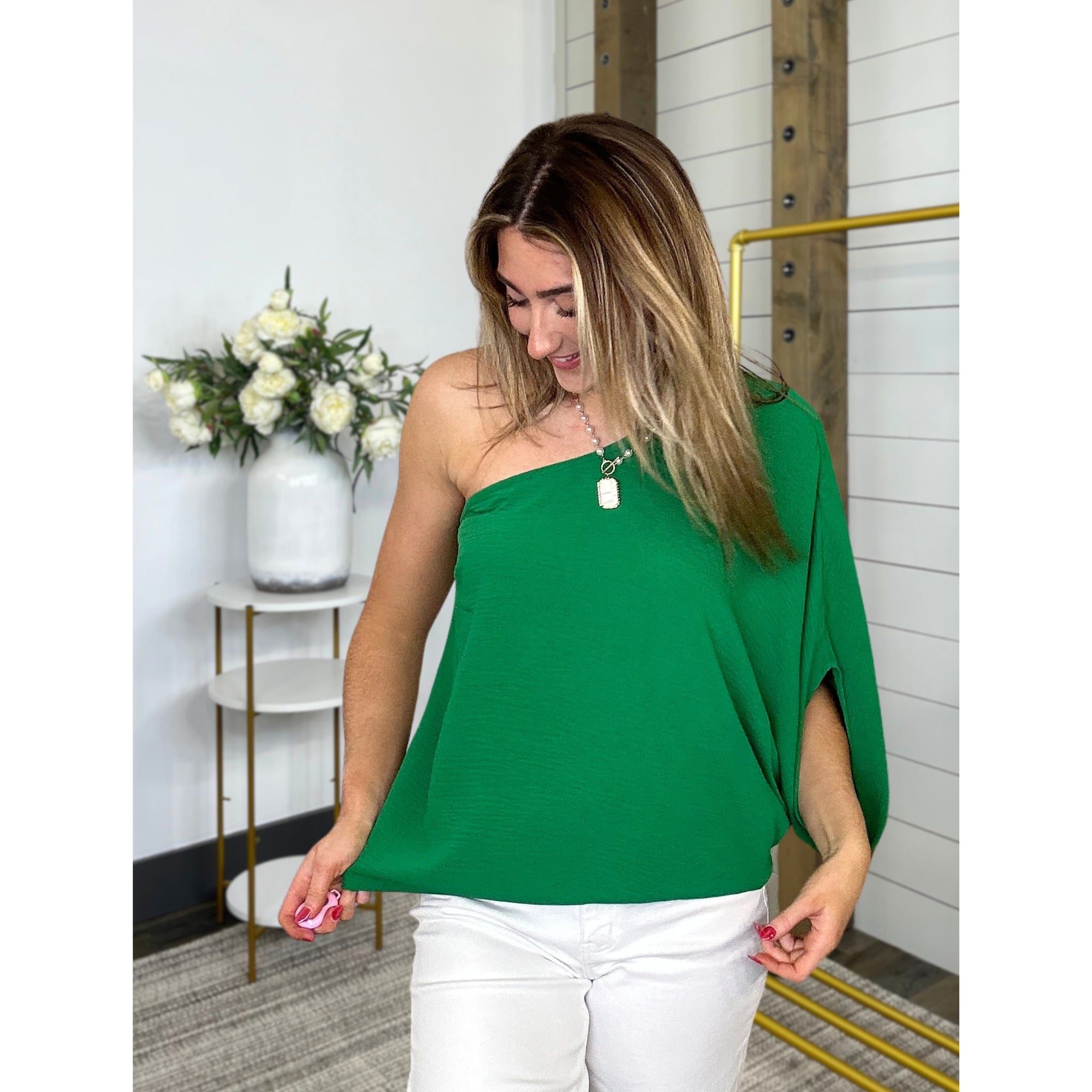Sasha One Shoulder Top