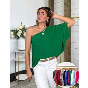 Sasha One Shoulder Top