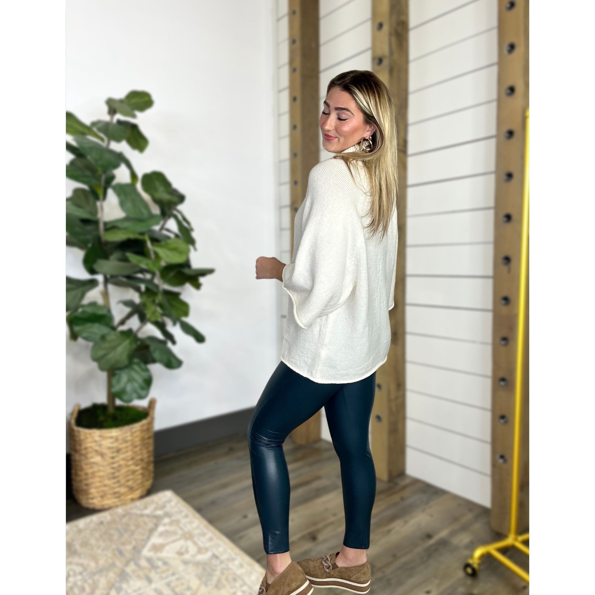 Send Your Love Faux Leather Leggings