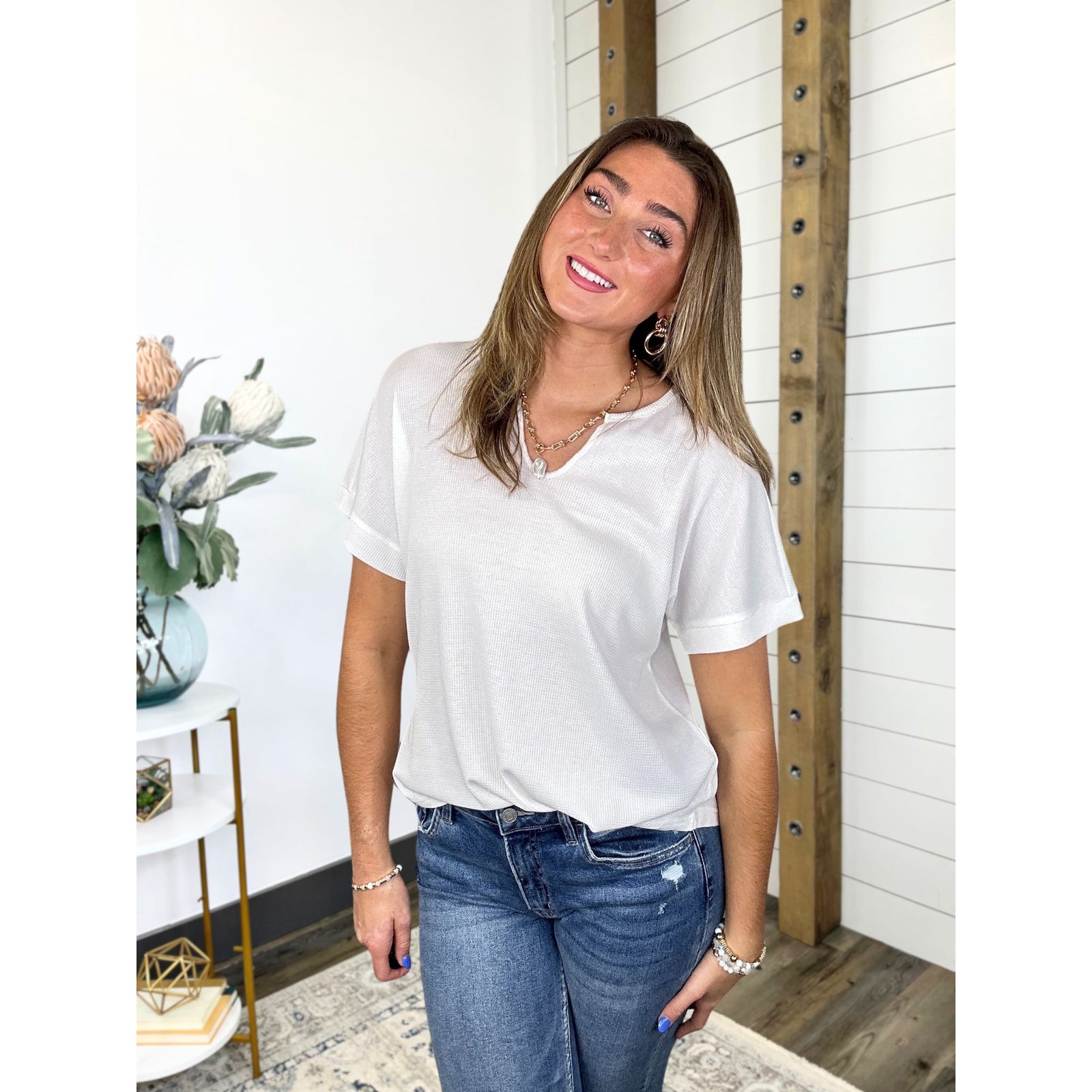 Between Us Ribbed Top