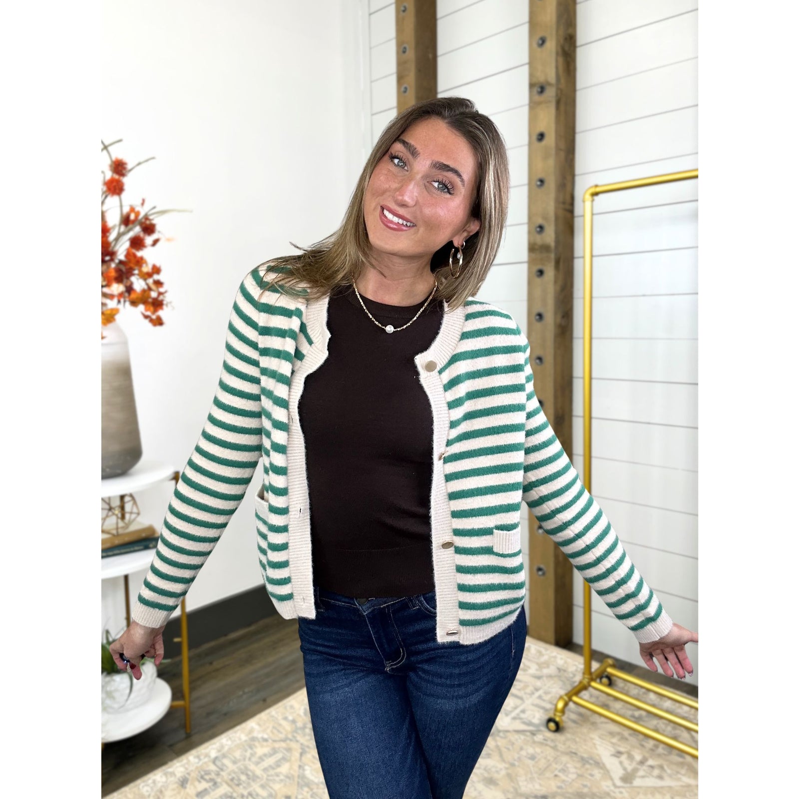Lucky Lines Cardigan
