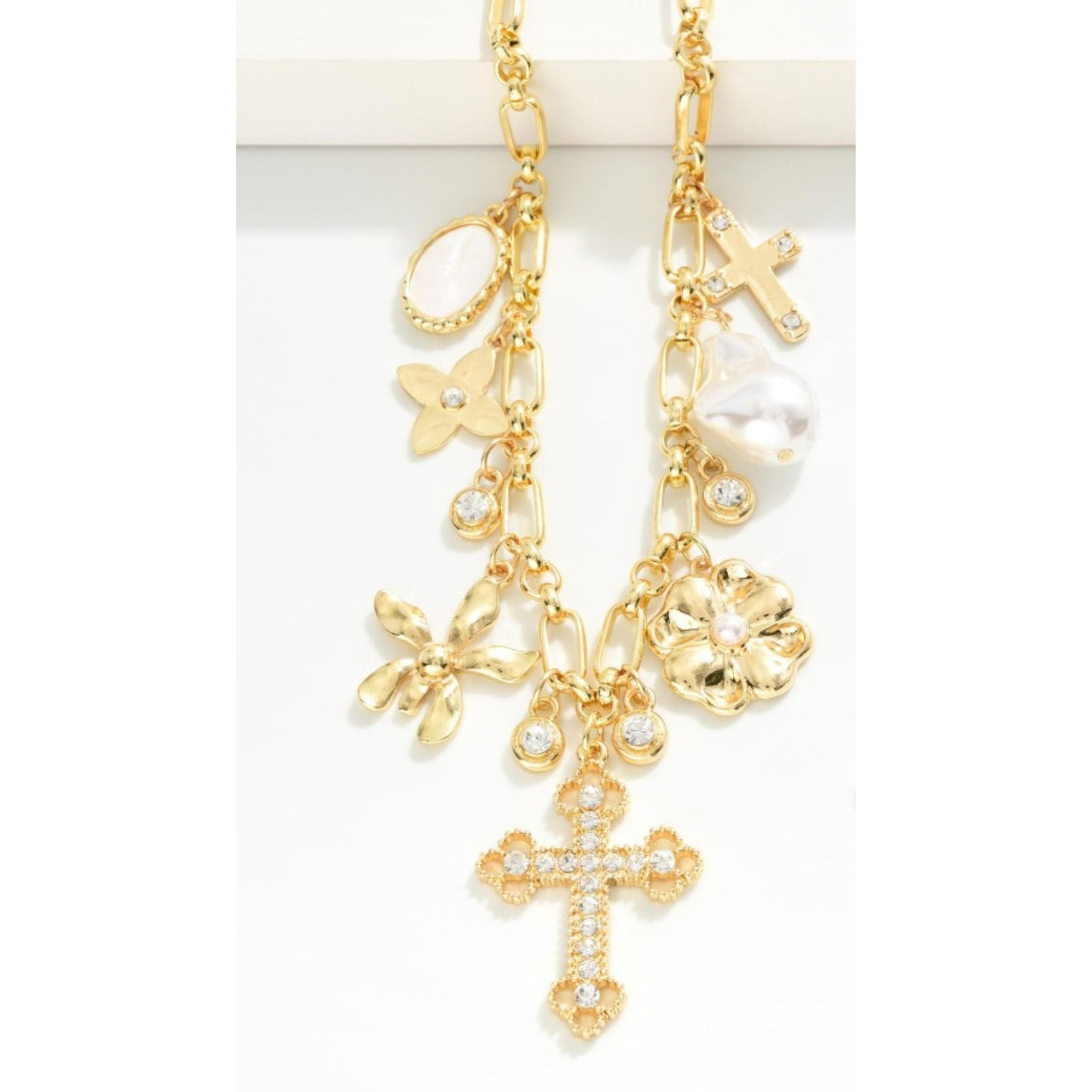 RESTOCKING - Bloom In Faith Charm Necklace