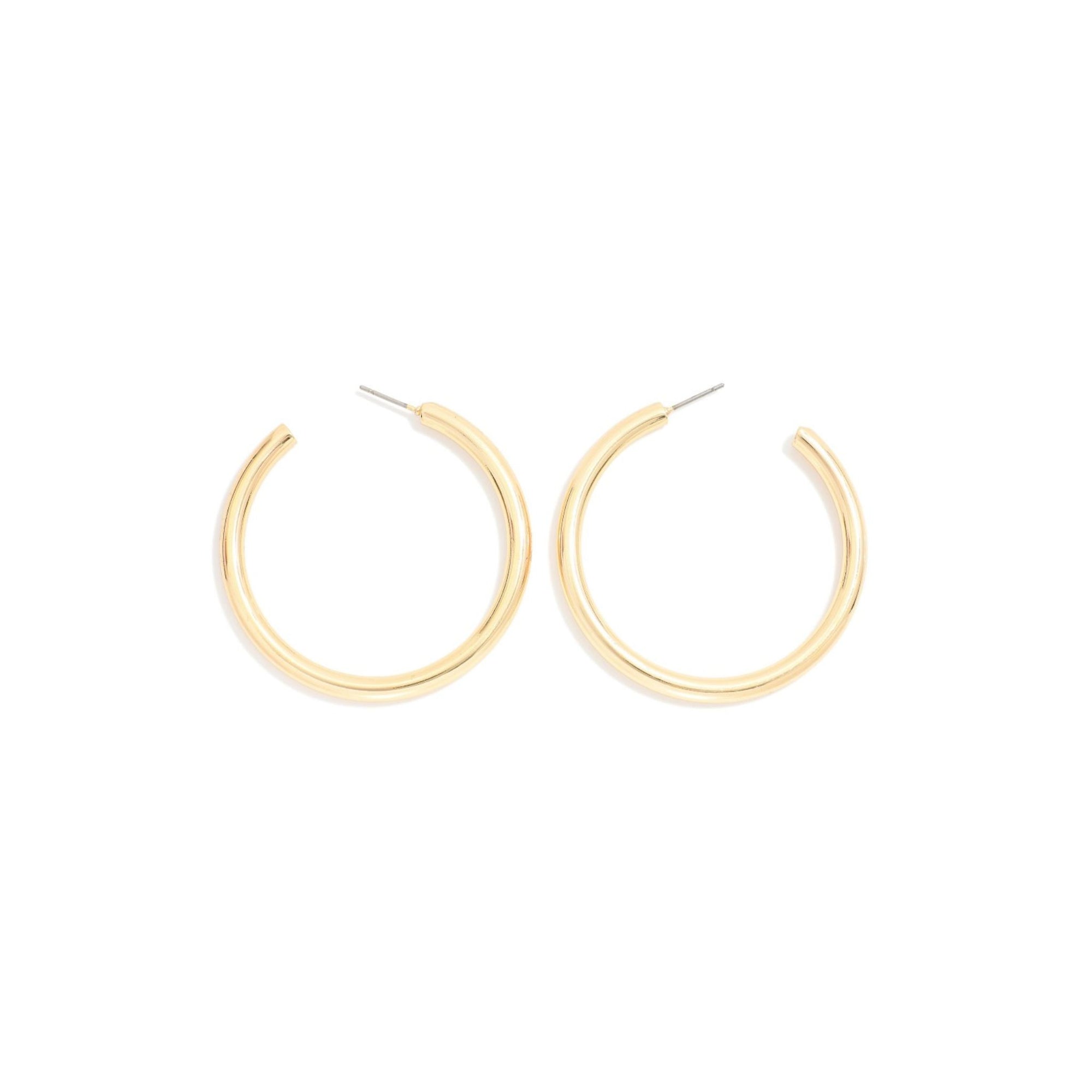 Glow Getter Hoop Earrings
