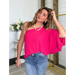 Sasha One Shoulder Top