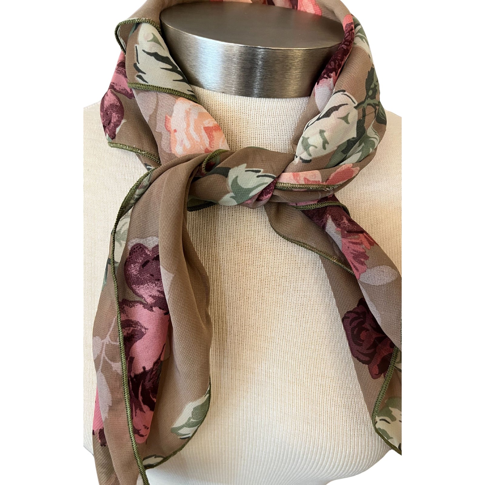 Chiffon Square Scarf
