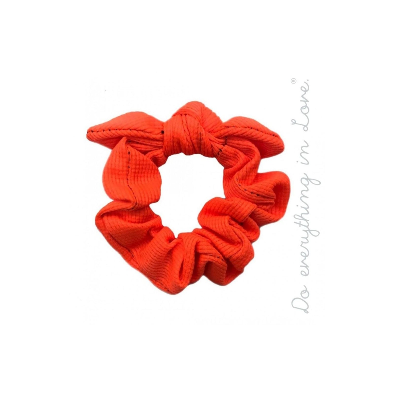 Bow Hair Scrunchie