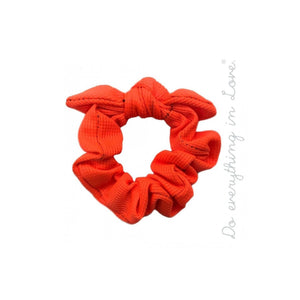 Bow Hair Scrunchie