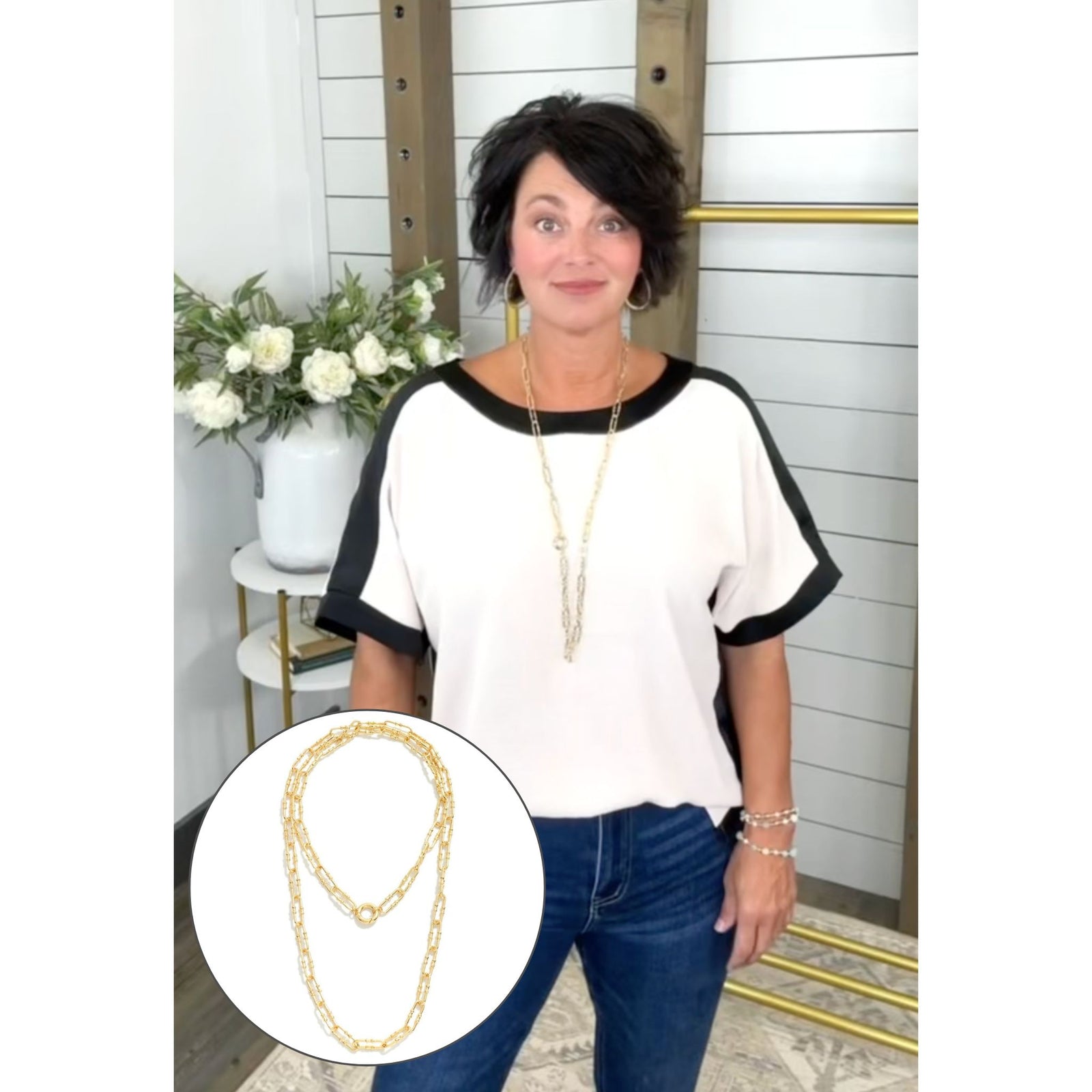 Veronica Chain Link Necklace