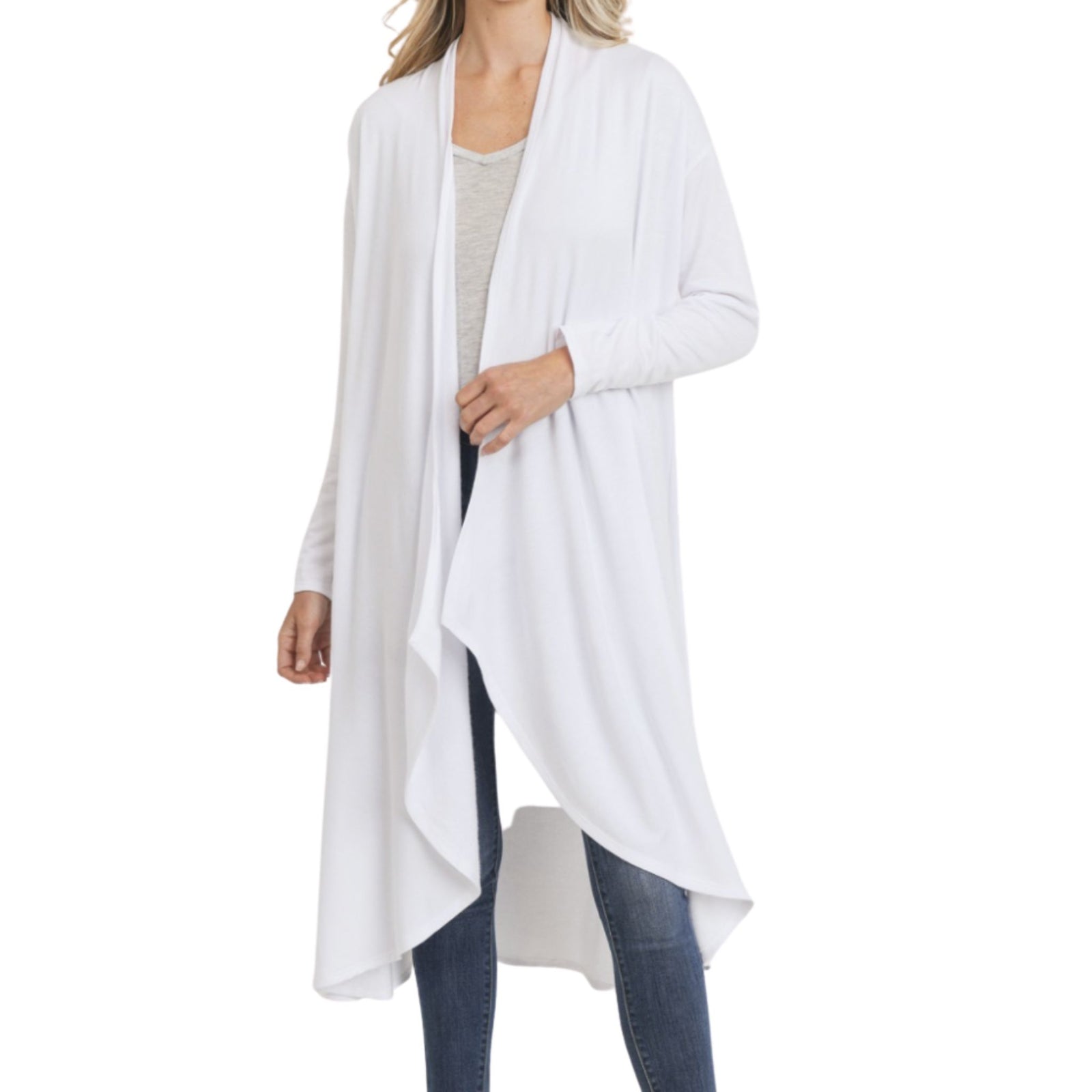 Jersey Knit Cardigan