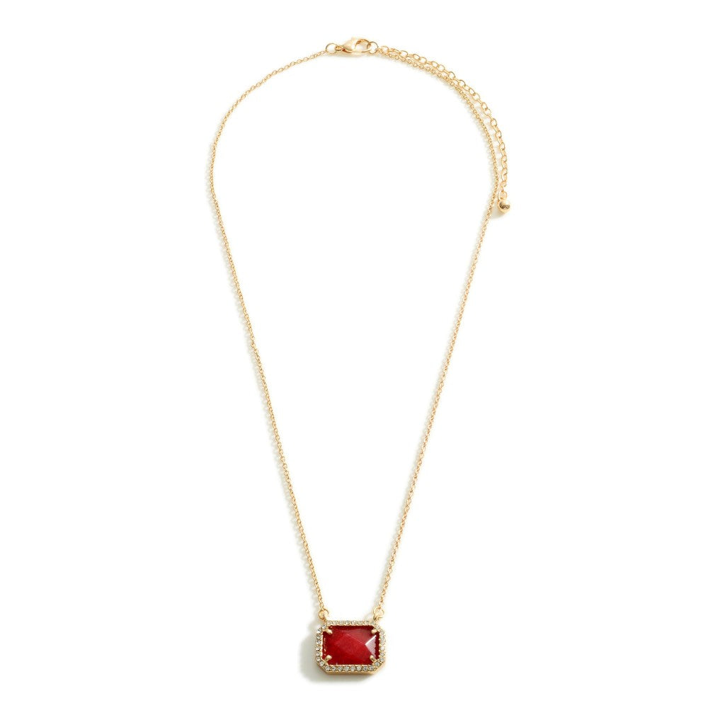 Dazzle Drop Necklace